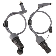 For Starlink Cable 1200Mbps RJ45 1 RJ 2 Connector SPX Plug to RJ45 Extension Adapters for Dish V2 Cable Router