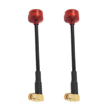 2 STÜCKE FPV 5,8 G Antenne RHCP Antenne VTX VRX Antenne Langstreckenantenne Anschlussadapter für RC FPV Drohnenbrille B