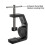 Universal 1/4 Multi Angle Adjustable Table Screen Desktop Partition Installation Adapter Bracket Fixer C-Shaped Clamp 3
