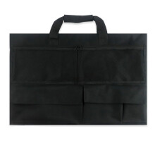 Monitor Carrying Case Protective Storage Case Monitor Dust Cover Computer Monitor Bag with Pockets