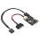 9pin USB Connector 1 to 2 USB Extension Cable USB HUB USB2.0 9Pin Header Connector Adapter with  Power Cable 1