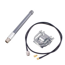 915MHz Fiberglass Antenna Outdoor LoRa OMNI Antenna Helium for Miner Hotspot Antenna Lorawan Grey