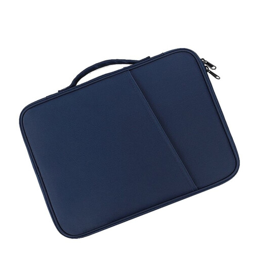 Organizador de Arquivos de Viagem Multifuncional para Tablet de 12,9 A 13 Polegadas, Bolsa de Transporte para Tablet, Azul