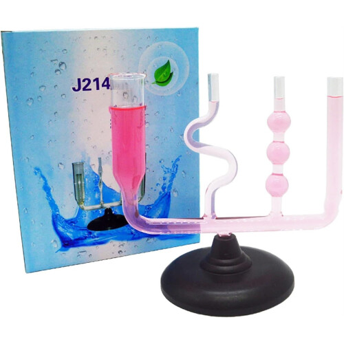 Communicating Vessels Demonstration with Durable Glass for Hydrostatic Pressure Classroom Experiment 2
