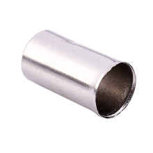 400 Pz Gaines Cappello Cavo di Fissaggio Velocita' del Freno 5mm Argento Metallico per la Bici
