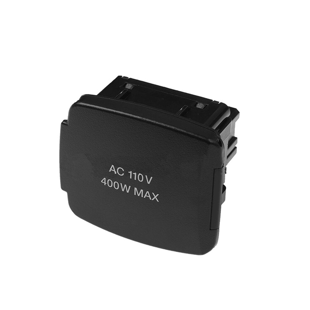 New Car Aux Audio Interface For F150 F-150 Raptor 2017-2020 Center Console Power Outlet Cover Black 6031501823724