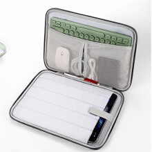 Multi-Functional Portfolio Travel File Organizer for 12.9-13 Inch Tablet Sleeve Case Tablet Carrying Bag Green