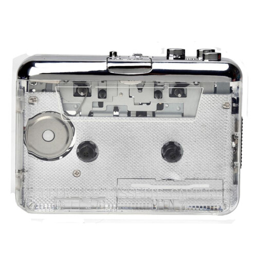 Volledig Transparante Behuizing Cassette Naar MP3 Type-C Interface 2