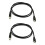 2X USB-C USB 3.1 C Typ Stecker Auf USB 2.0 B Typ Stecker Daten Kabel Mobil Telefon Drucker 1