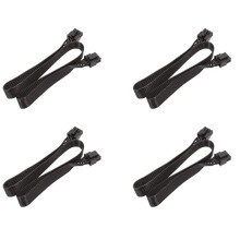 4X CPU 8 Pin to 4+4 Pin ATX Power Supply Cable 8Pin to 8Pin for for COOLER MASTER and So Modular Power Supply