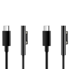 2X per Surface Connect Un USB C Cavo di Ricarica Compatibile per Surface Pro 3/4/5/6/7, Surface Laptop 3/2/1, Surface Go