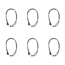 (12 Pezzi) Scheda Madre 50CM A 5 Pin Connettore Femmina A Adattatore Micro-USB Maschio Cavo di Estensione Dupont (5Pin / Micro-USB)