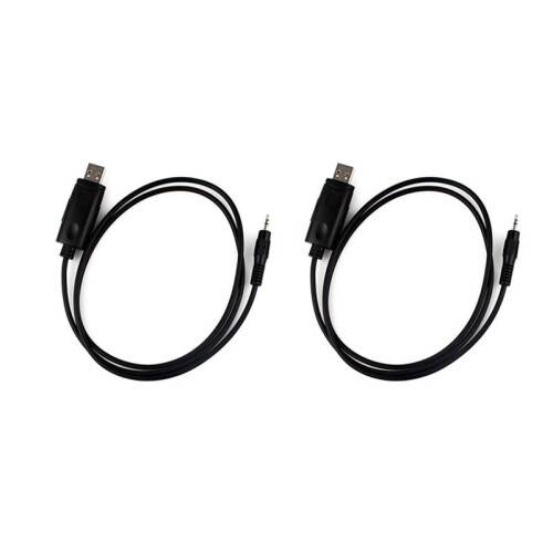 2X USB Programming Cable for  GP88S GP2000 GP3688 GP3188 CP040 CP160 CP200 EP450 Walkie Talkie