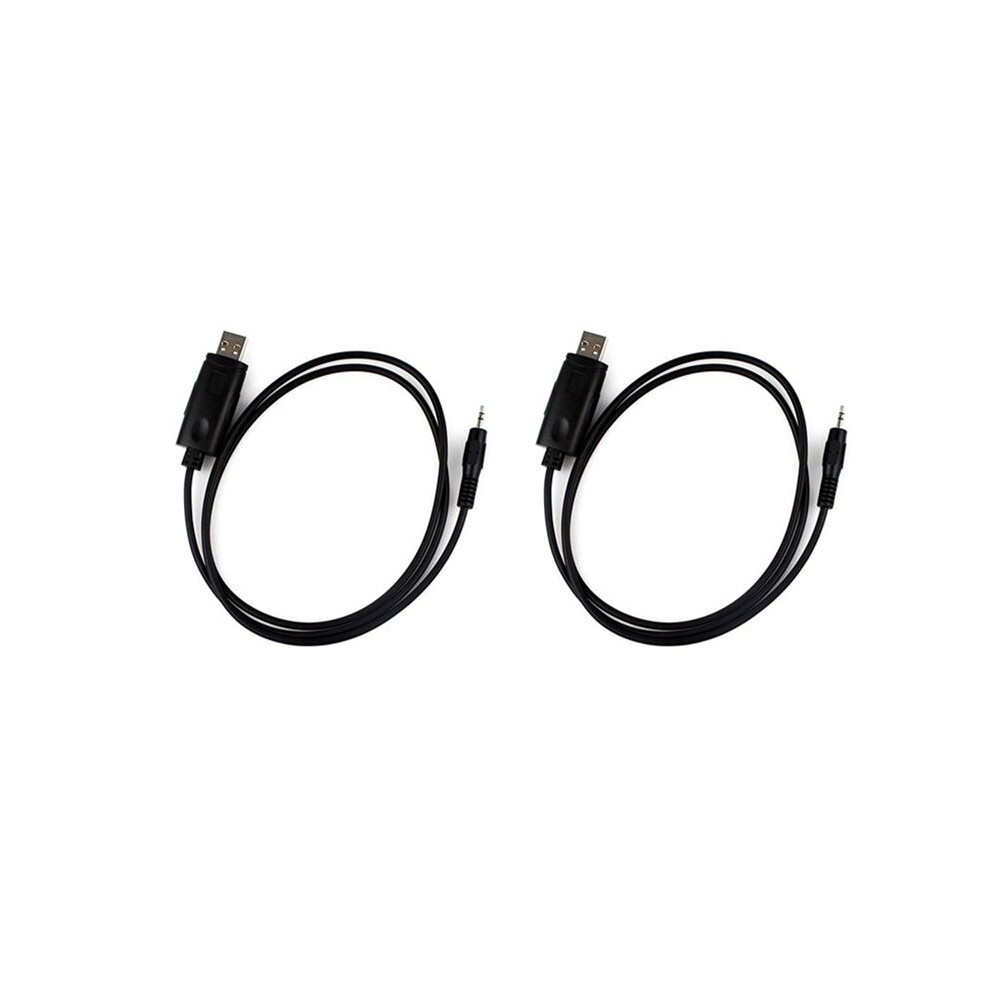 2X Usb Programming Cable For Gp88s Gp2000 Gp3688 Gp3188 Cp040 Cp160 Cp200 Ep450 Walkie Talkie 4711216460354