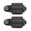 2X Retevis Audio Adaptor for HD1 GP328Plus RT29 RT48 RT82 Connector for  2 PIN 1