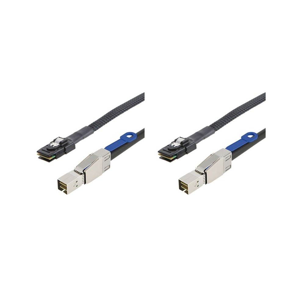2X Sas Hd To Sas 36Pin Adapter Cable Sff-8644 To Sff-8087 Server Hard Disk Cable 12Gbps 3.33Tf/1M 4713517875820
