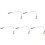 5piezas 6,5 Pulgada Longitud SMA Macho A SMA Macho Cable Coleta Conector 1