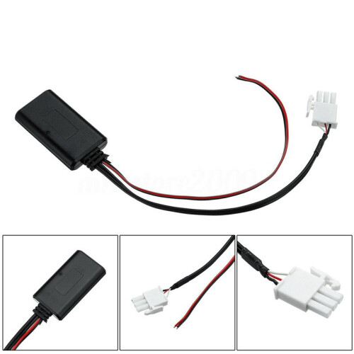 2X Adattatore per Cavo Musicale Stereo Stereo Aux per Modulo  per  Gl1800 Goldwing 2