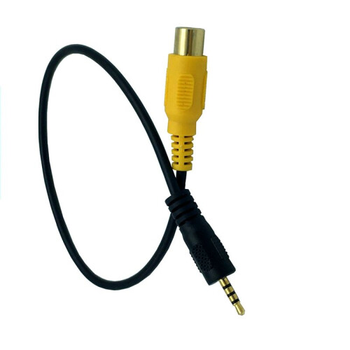 2X Telecamera per Retrovisione da Auto RCA A 2.5mm AV-IN per GPS 2.5mm 0. 2