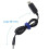 2X Cable de Conversion USB A  Cable de Aumento de Voltaje 5V A 9V 5.5X2.1mm  Macho 1M Nuevo 5