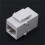 20Pcs RJ45 Connector  Jack Cat6 Extension Coupler Ethernet Network LAN Cat 6 Coupler Jacks Extend Adapter,White 6