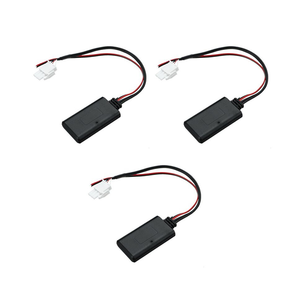 3X Module Radio Stereo Aux Music Cable Adaptor For Gl1800 Goldwing Black 4713666676132
