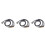 3X Suitable for PS2/PS3 Component Cable 1.8M Suitable for PS 2/3 High Resolution Game Cable Accessories 1