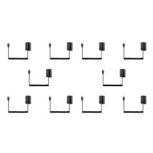 10X USB Charging Cable NP-FW50 Dummy Battery Spring Wire for A7 A7R A7S A7M A7II A7S2 A7M2 A6500 A6300 Coupler
