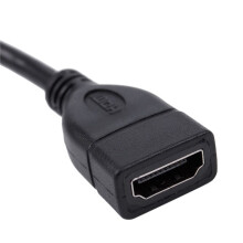 4X -Compatible Male to Female Extender Cable Short and Convenient for Chrome Cast, Connection to Tv