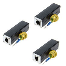 3X Semoic Limitatore di Sovratensioni per Protezione da Sovraccarico di Rete Ethernet Rj45 100Mhz
