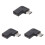 3X ÁNgulo Recto de 90 Grados USB 3.1 Type C Macho A Hembra USB-C Conversor Adaptador 1