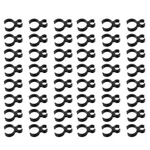 Champagne Bottle Clips Champagne Bottle Single Holder Safety Clips for Candle (48 Pieces)