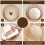 Round Set,8 Yeast Baskets for Bread and Bread Dough, Banneton Proofing Basket with Linen Inserts,Dough Scraper Set Round 5