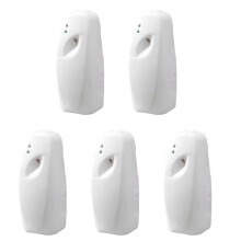 5X Automatisk Parfymdispenser LuftfräSchare Aerosol Doftspray för 14 cm HöJd Doftburk (Inkluderar Ej)