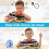 2X Rechargeable Visual Timer with Clock Night Light,60 Minute Countdown Timer for Kids Adults with Low Battery Reminder 5