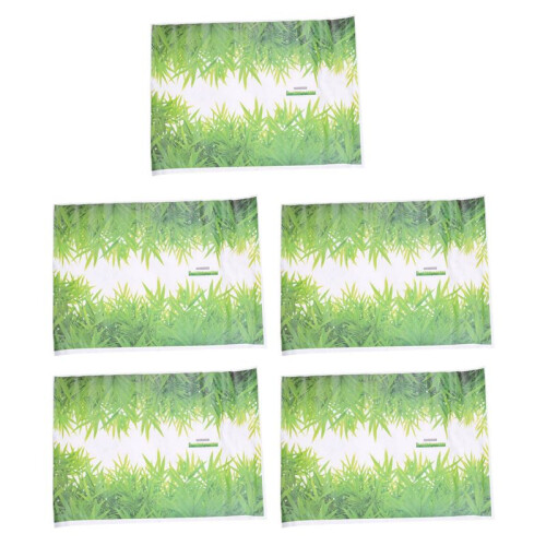 5X DIY Green Grass Wall Sticker Removable Wall Decor Waterproof Bedroom Mural Decal