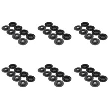24X Auto Matte Teppichboden Befestigungsclips Grips Schellen Nizza Schwarz für - 6680520