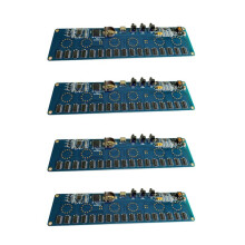 4X DIY In14 In4 Nixie RöHren Uhr Digital LED Uhr Geschenk Leiter Platte Kit, PCBA Keine RöHren