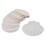 45 PeçAs Natural Sea Shell  Branco, Conchas de Vieira de 4-4,7 Polegadas para Artesanato DIY, Servir Comida, Assar e Mais 3