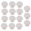 45 PeçAs Natural Sea Shell  Branco, Conchas de Vieira de 4-4,7 Polegadas para Artesanato DIY, Servir Comida, Assar e Mais 7