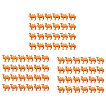 72Pcs Figurines Miniature Toys Models Animal Figurines for Cake Toppers Home Desktop Ornaments Decor