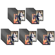 50PCS A5 Magnetic Diamond Art Frames, Self Adhesive Magnetic Picture Frame Diamond Painting Frames Display Frame Black