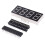 2X DIY Rotating Electronic Clock Kit Electronic Circuit Basic Experimental Kit LED Display Alarm Clock DIY Parts 2