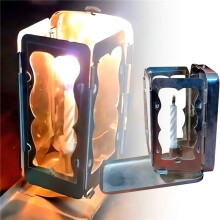 2X Lanterne Ă Bougie de Poche Pliable, Lanterne Ă Bougie de Poche, Lanterne Ă Bougie Pliable, Lanterne Ă Bougie de Poche Pliable (SANS Bougie)