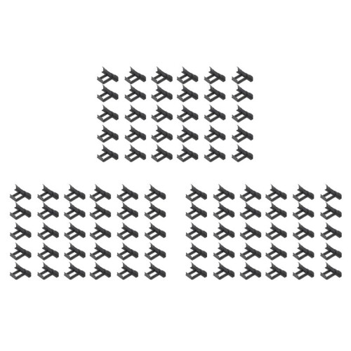 90Pc Solar Panel Frames Water Drained Clip Thickness 35mm PV Panels Auto Remove Stagnant Water Dust Outdoor Tool
