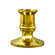 60PCS Gold Pillar Candle Base Taper Candle Holder Candlestick Christmas Decor