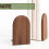 Fermalibri In Legno Fermalibri Antiscivolo per Scaffali Resistenti (4 Pezzi) 3