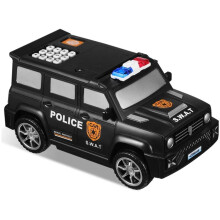 Tirelire Numérique à Empreintes Digitales, Voiture de , Mot de Passe pour Enfants, Tirelire avec Mot de Passe pour Casier de Puzzle pour Enfants