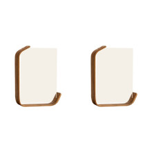 2pcs 8 Inch DIY Acrylic Wooden Photo Frame Herbarium Display Picture Frame with Sided Frame B