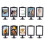 Double Sided Standing Picture Frames 4 X 6 Inch Pedestal Photo Frame Plastic Self Standing Frame for Table,20 Pack 3